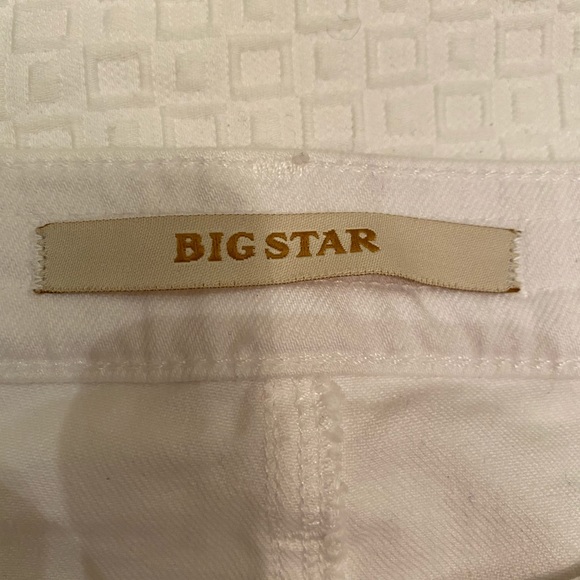 2/$30 - Big Star White Jeans - Picture 3 of 4